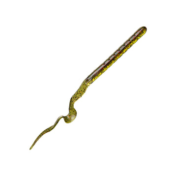 10 inch swimming worm in watermelon red color
